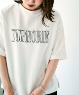 EUPHORIE刺繍ロゴTシャツ